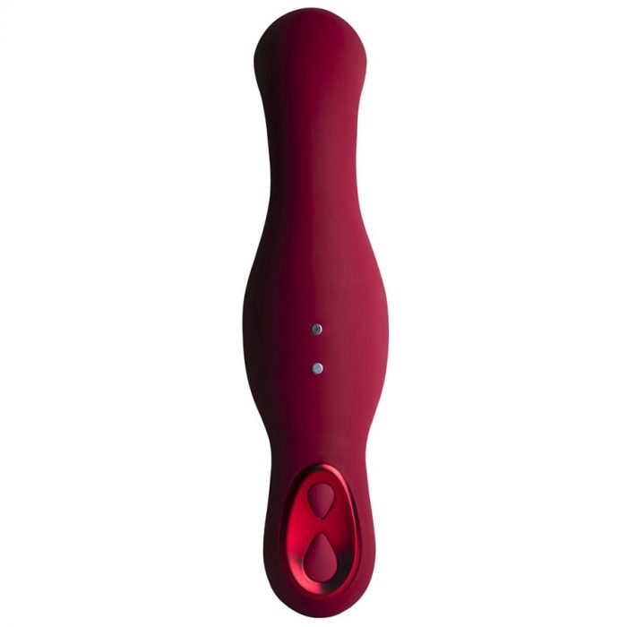 Saddle vibrator and pleasure wand Ruby Glow blush 4