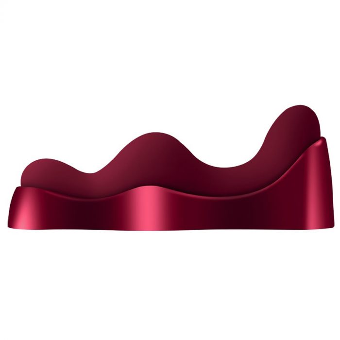 Saddle vibrator & wand Ruby Glow Blush