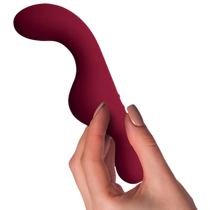 Saddle vibrator and pleasure wand Ruby Glow blush 7