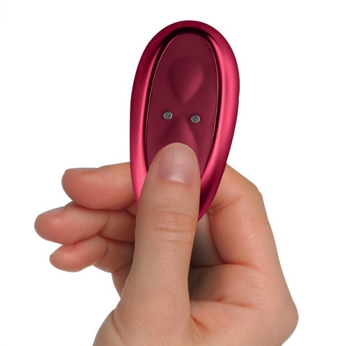 Saddle vibrator and pleasure wand Ruby Glow blush 8