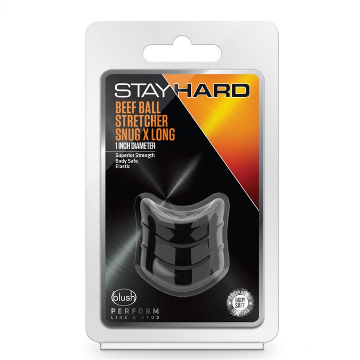 Stay hard Beef Ball stretcher snug Xlong raztegovalec mod 3 Obročki za penis Stay hard beaded