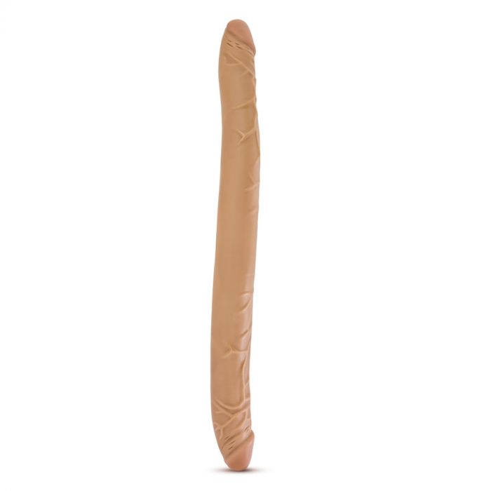 B YOURS 18INCH DOUBLE DILDO LATIN 1 B Yours double dildo 45 cm nude