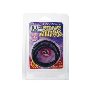 Cock and ball rings 3 set 40 mm 45 mm 50 mm_2 Set treh obročkov za penis in moda