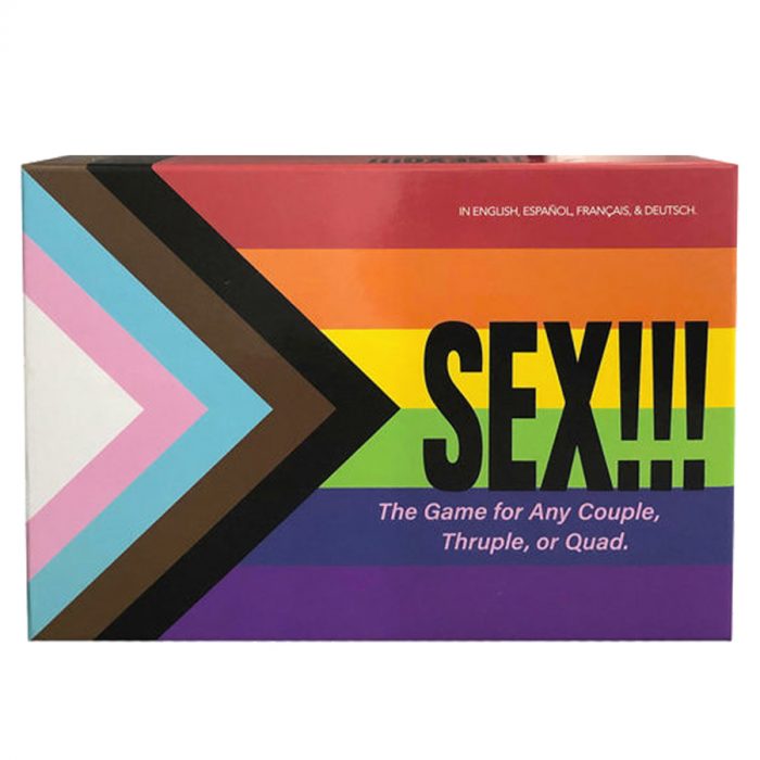 Sex!!! Erotična igra za par, trojček ali štiri