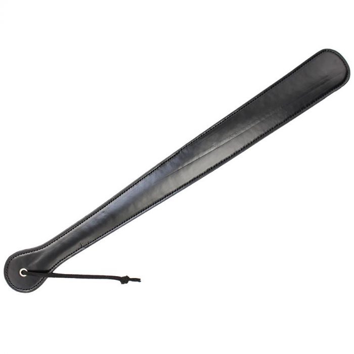 Ploscat bic za seskanje Long fetish paddle crn 1 Bič za šeškanje Long Fetish paddle črn