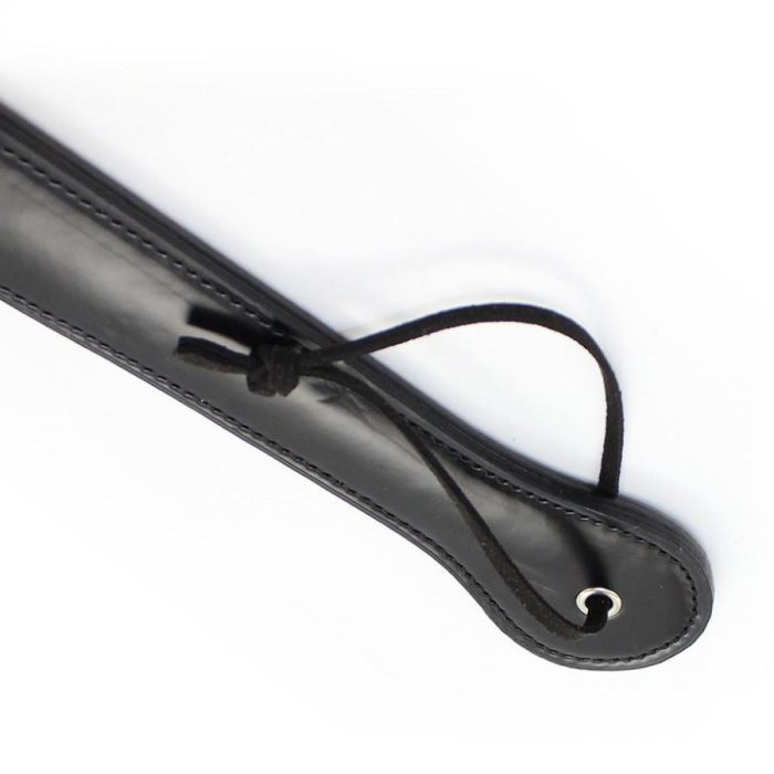 Ploscat bic za seskanje Long fetish paddle crn 2 Bič za šeškanje Long Fetish paddle črn
