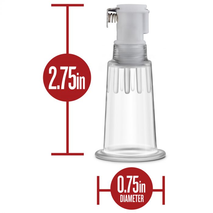 Pumpici za bradavicke Temptasia nipple pumping cylinders 2 Pumpici za bradavičke Temptasia Cylinders