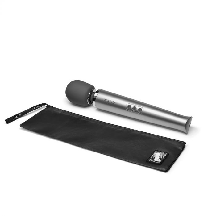 Le Wand Grey rechargeable massager