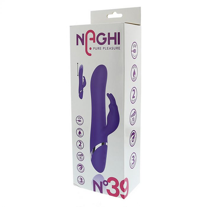 Rabbit Vibrator s krozenjem in suvanjem Naghi no39 rabbit thruster 4 Penetracijski rabbit vibrator Naghi No39