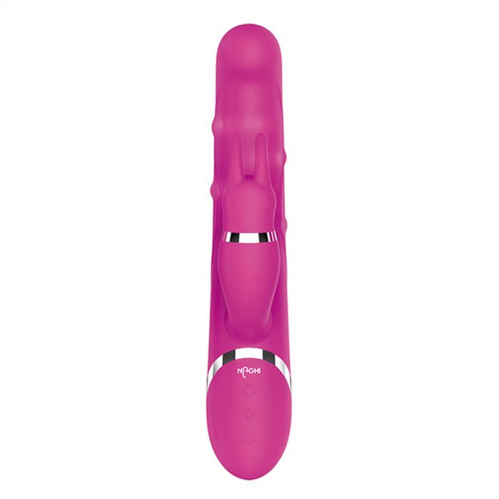 Rabbit Vibrator s sesanjem za klitoris Naghi no41 3 Rabbit vibrator s sesalno stimulacijo Naghi No41