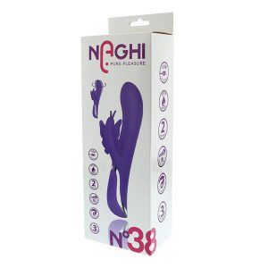 Rabbit vibrator s kroženjem Naghi No38