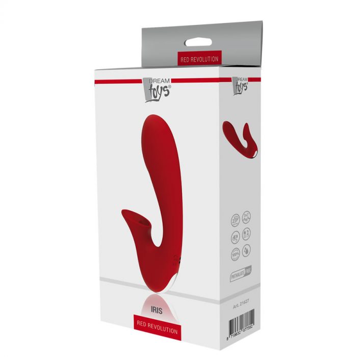 Red Revolution Iris vibrator 6 Red revolution Iris