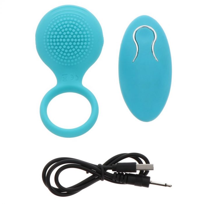 Vibracijski obrocek Tickle Brush C-ring by Toy Joy 4 Obroček za penis