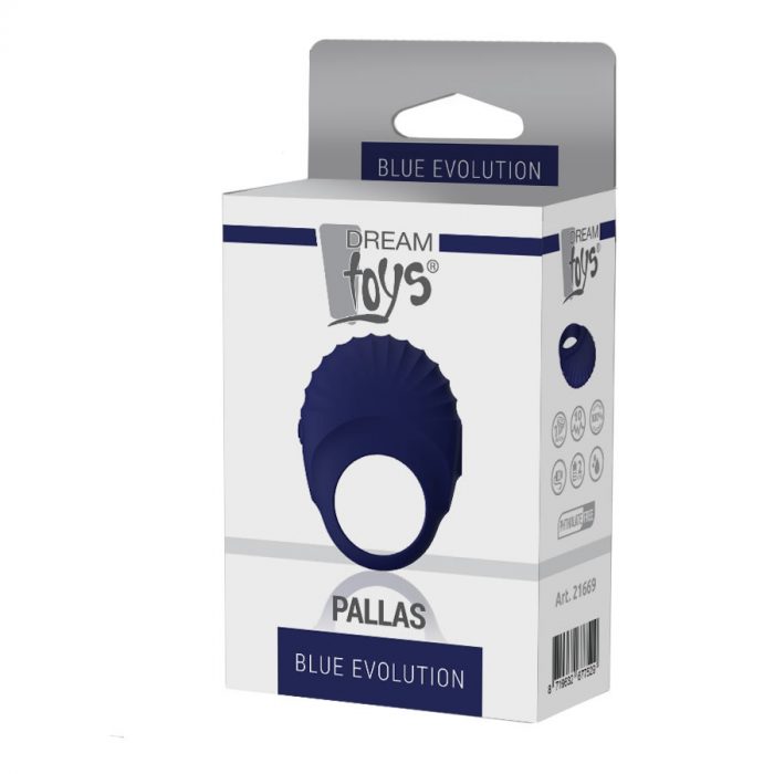 Vibracijski obroček za penis Blue Evolution Palas 5 Obroček za penis