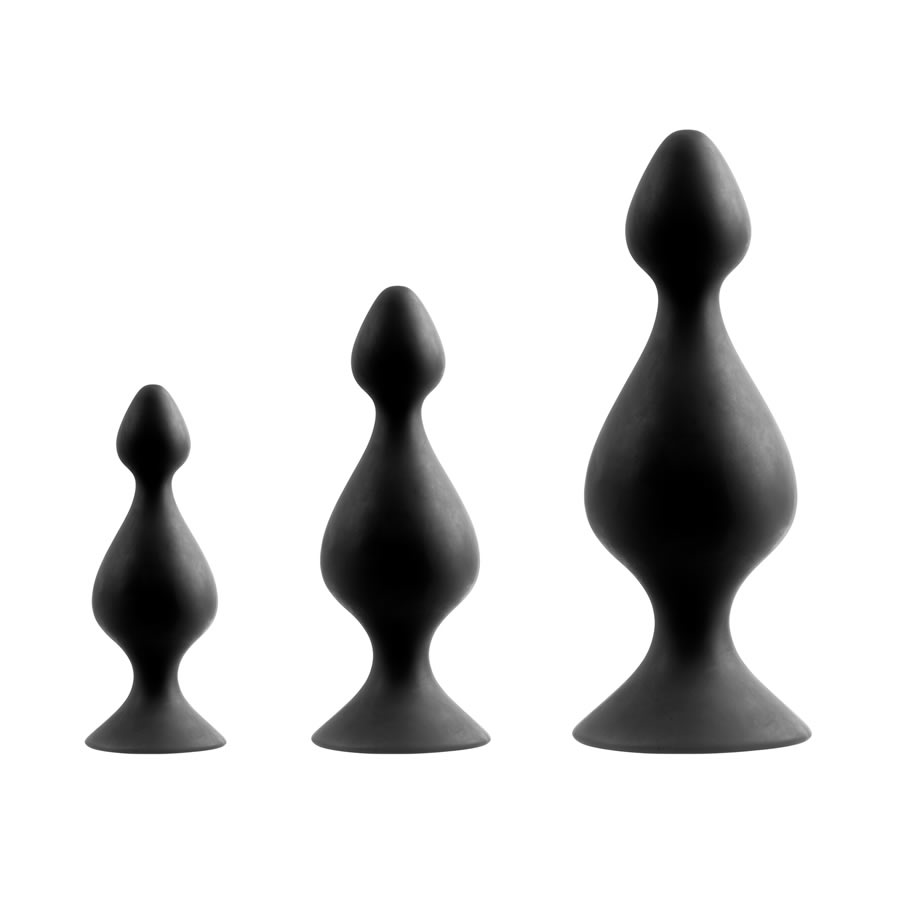 Vibracijski obroček za penis Blue Evolution Palas 5.jpgSet analnih cepov Pawn 1 Set analnih čepov Pawn