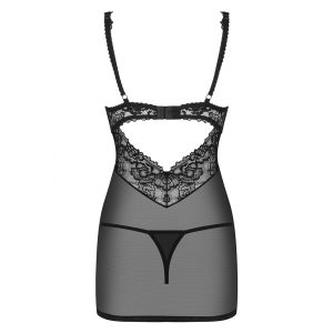 Obsessive neglize z odprto kosarico 867-CHE-1_6 Obsessive negliže