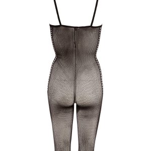 Catsuit s trakovi No:Xqse črn