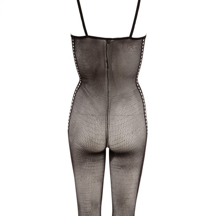 Catsuit s trakovi No:Xqse črn