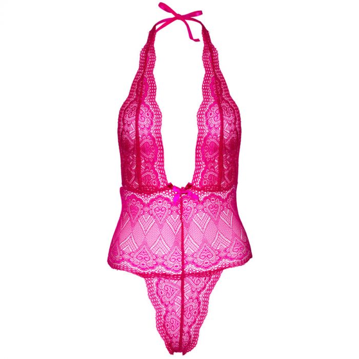 Daring intimates body pink 75107 5 Čipkast bodi pink