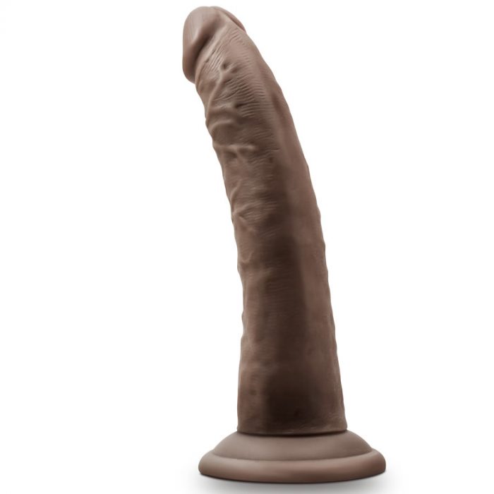 Dr Skin Posable dildo plus 7 inch basic chocholate 4 Dildo Dr Skin posable plus chocholate