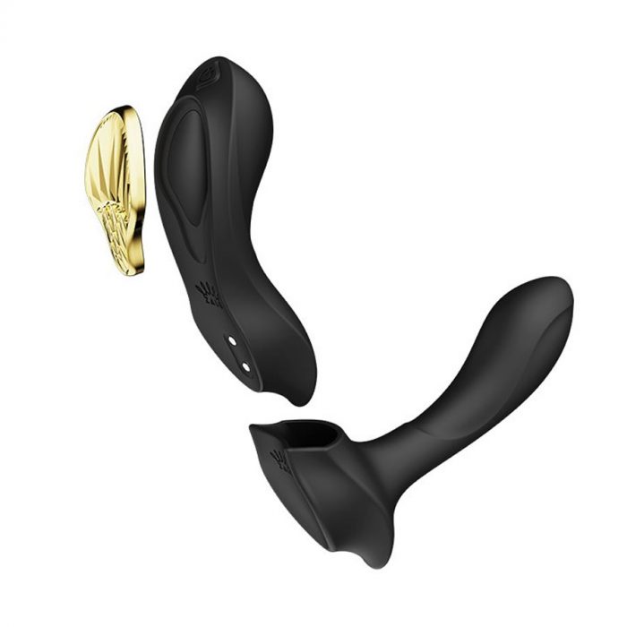 Zalo Aya wearable vibrator with remote control black 4 Zalo Aya vibrator z daljincem črn