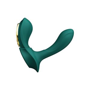 Zalo Aya wearable vibrator with remote control green 3 Zalo Aya vibrator z daljincem zelen