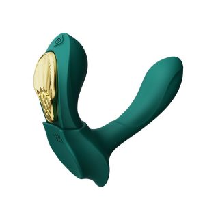 Zalo Aya wearable vibrator with remote control green 4 Zalo Aya vibrator z aplikacijo