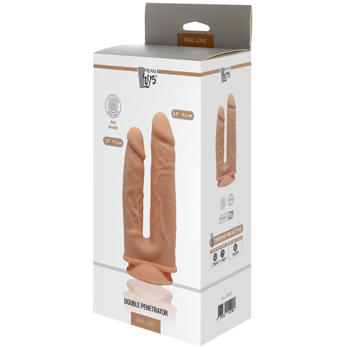 Dream Toys Real love ddual density double penetrator dildo 5 Double penetrator