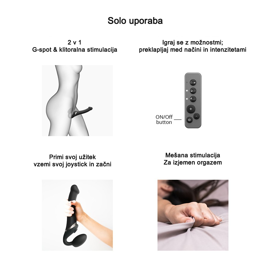 Strap on me Multi orgasm with licking stimulator blue s 3 Strap-on-me Multi orgasm Licking stimulator S