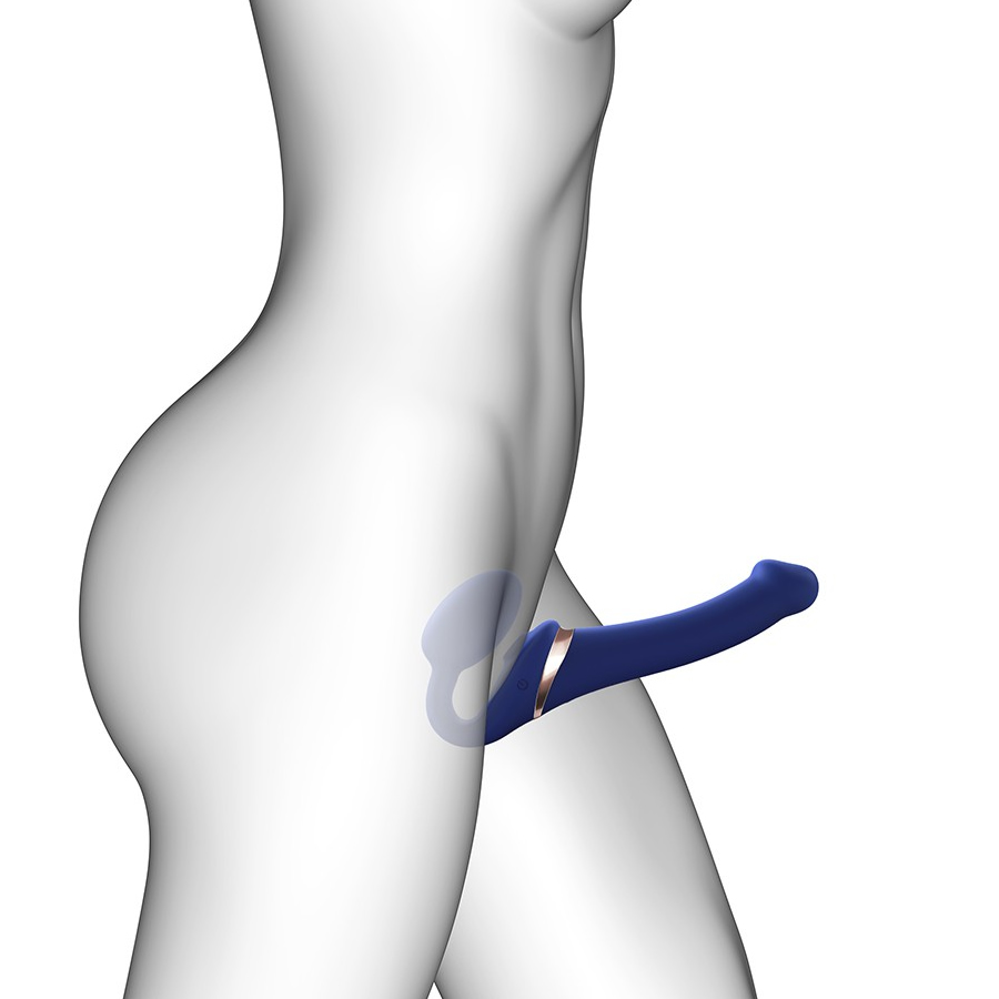 Strap on me Multi orgasm with licking stimulator blue s 4 Strap-on-me Multi orgasm Licking stimulator S