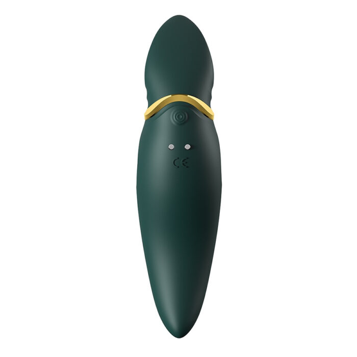 Zalo Hero Clitoral pulse wave massager green 5 Zadnja stran
