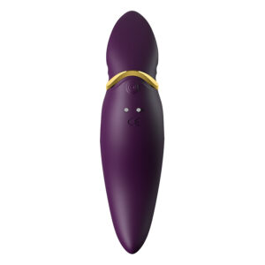 Zalo Hero Clitoral pulse wave massager purple 5 Hrbtna stran Hero purple