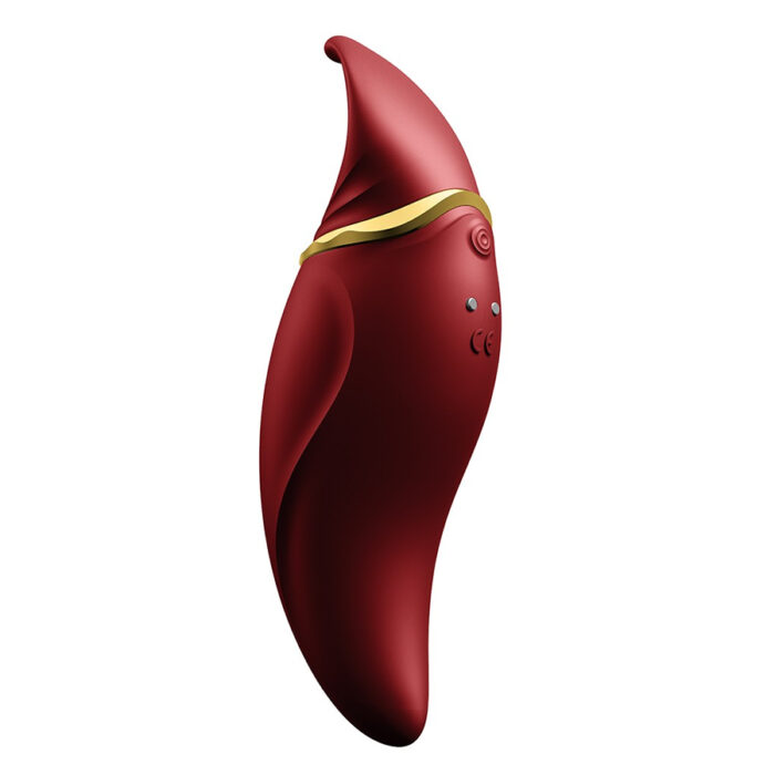 Zalo Hero Clitoral pulse wave massager rdec 3 Zalo Hero Pulse Wave vibrator za klitoris rdeč