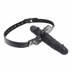 Gag z dvojnim dildom