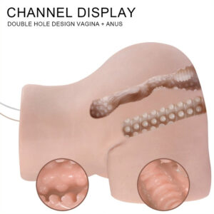 Hands free vibrating and sucking automatic vagina and ass Kimberley 4 Vagina z vibratorjem in sesanjem Kimberley