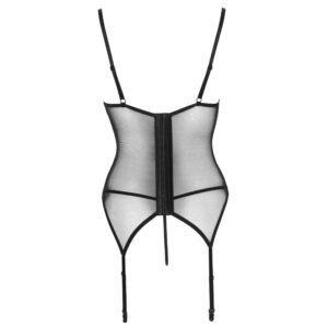 Korzet rdec wetlook s cipko Cottelli lingerie 5 Top Cottelli lingerie