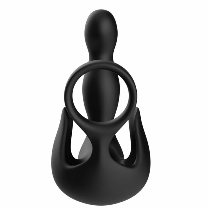 Maser prostate z vibratorjem za moda in 1obrockom za penis 2 Maser prostate s penis obročkom Surround