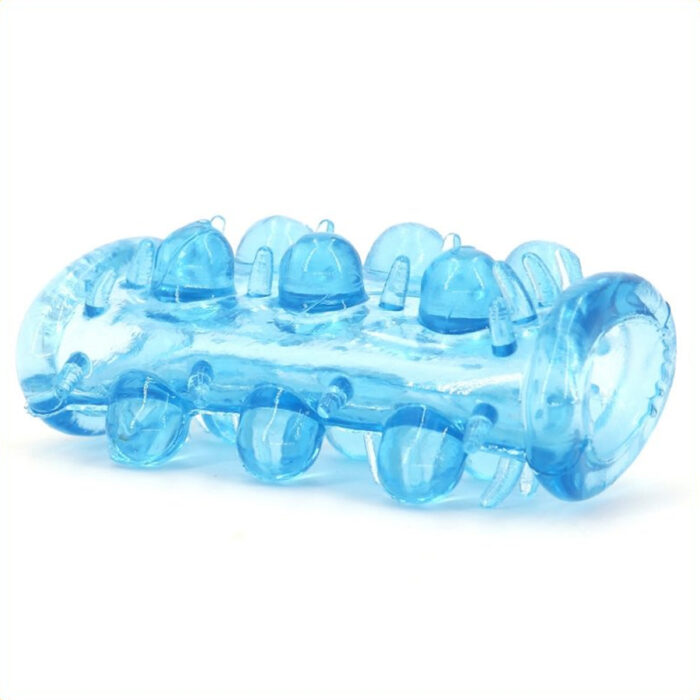 Penis sleeve blue 1 Manšeta Granule penis sleeve