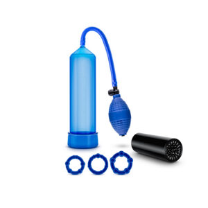 Črpalka za penis v setu Quicky go Big