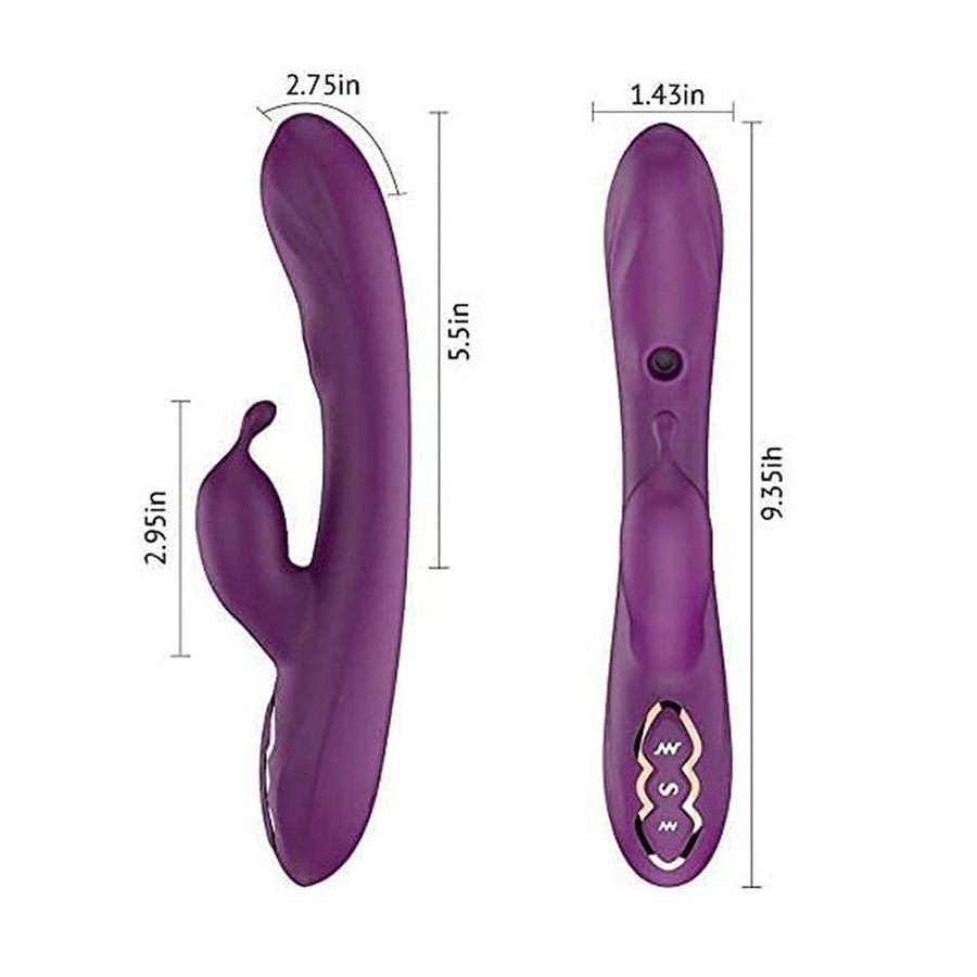 Rabbit vibrator z g spot sesanjem 4 Rabbit vibrator z G-spot sesanjem