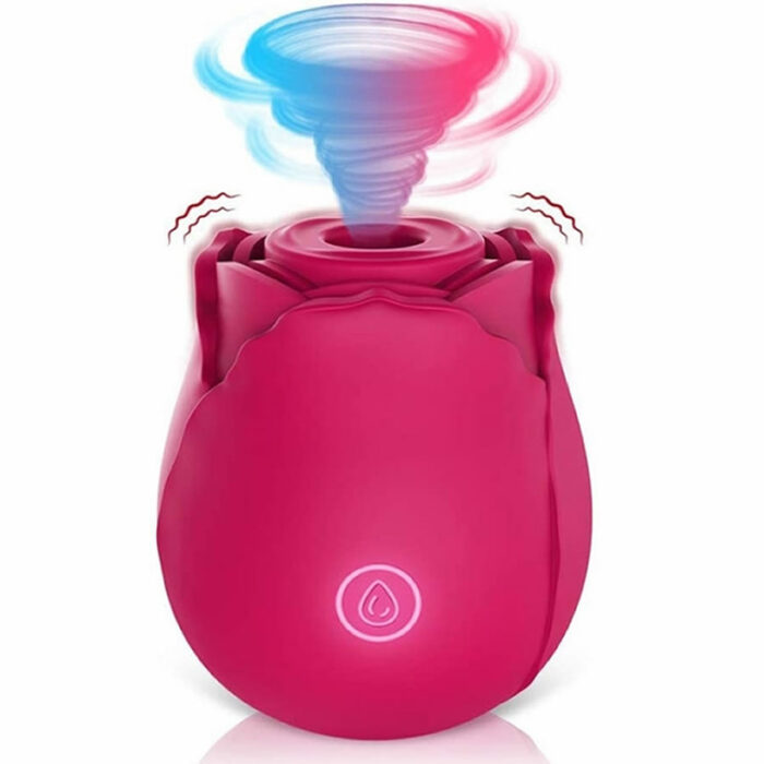 Sesalni stimulator Flower suction 1 Sesalni stimulator za klitoris Rose Flower