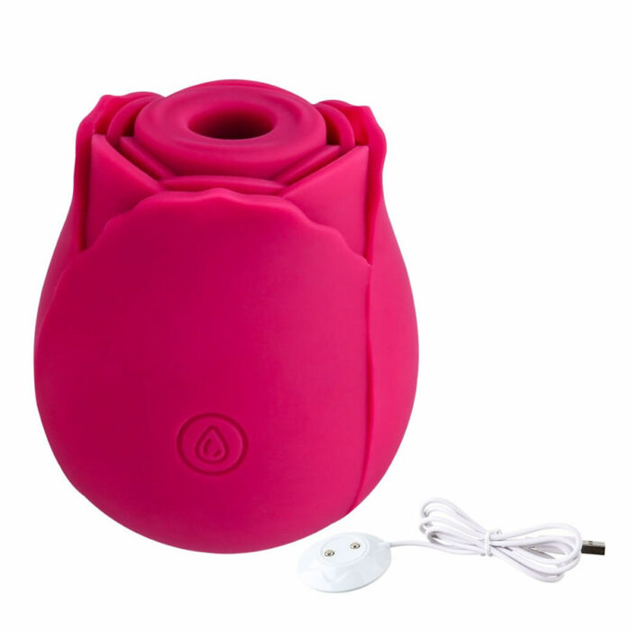Sesalni stimulator Flower suction 4 Sesalni stimulator za klitoris Rose Flower