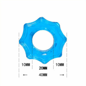 Set obrockov za penis Crystal 2 Set obročkov za penis Crystal