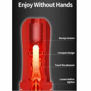 Vibracijski masturbator Touch in Volcano