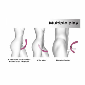 Dorcel Multi vibrator Infinite Joy plum