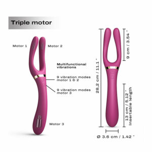 Masturbator and vibrator 3 vibrating motor