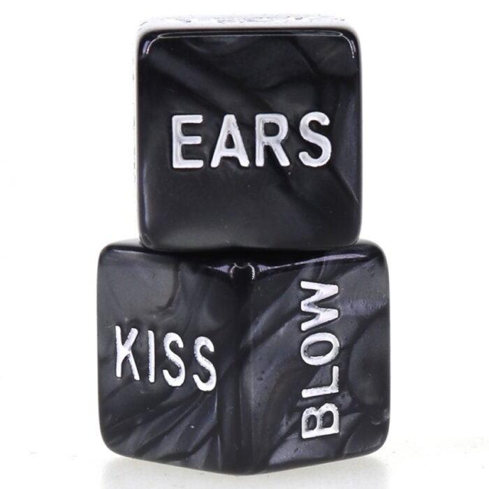 Kocki Funny sex dice 3 - Forplay set črn