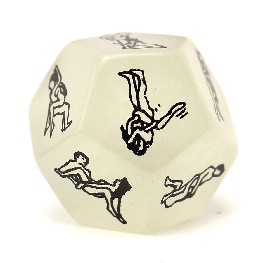 Kocki Glow in the dark Kamasutra set 8 kotne 2 Kocke FGlow in the dark 2 - Kamasutra set 2/1