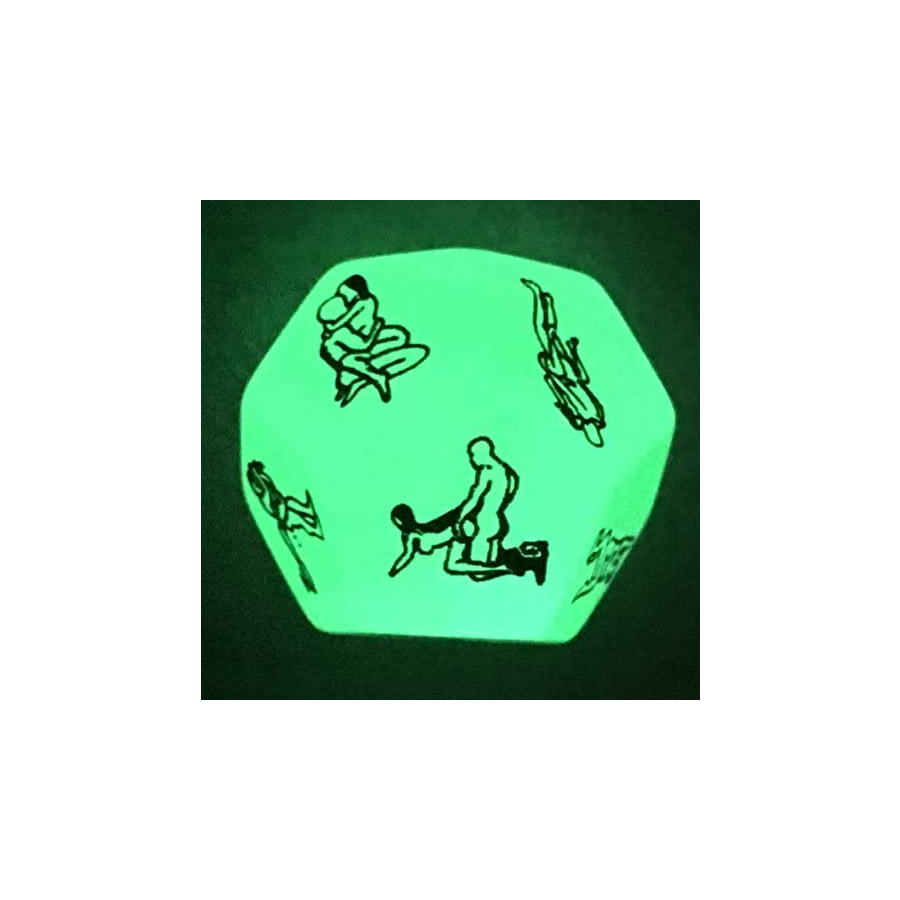 Kocki Glow in the dark Kamasutra set 8 kotne 3 Kocke FGlow in the dark 2 - Kamasutra set 2/1