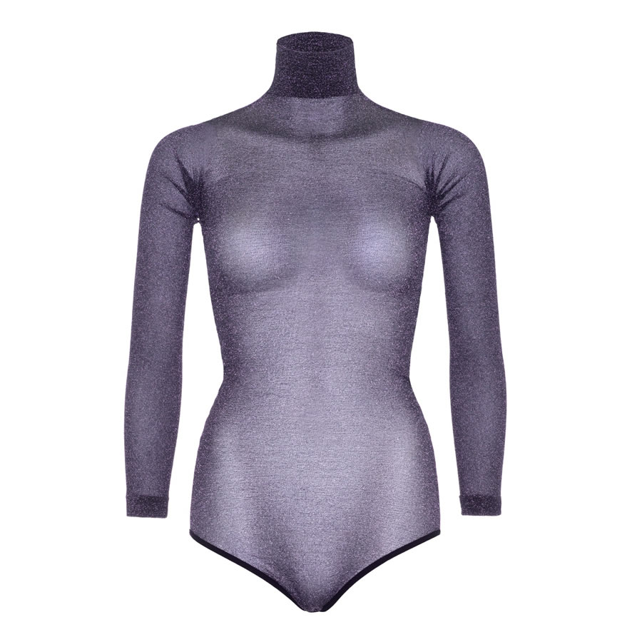 Leg Avenue Lurex Body with snapcrotch 89242 4 Lurex ženski body Snapcrotch LAv (89242)